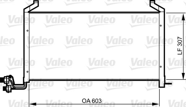 VALEO 814317 - Condensatore, Climatizzatore www.autoricambi360.it