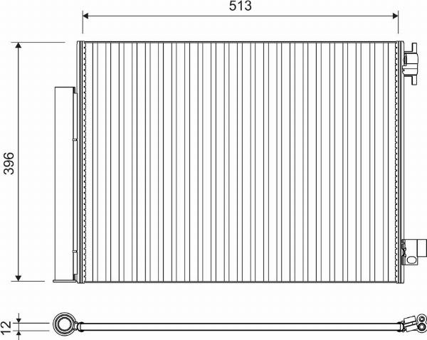 VALEO 814373 - Condensatore, Climatizzatore www.autoricambi360.it