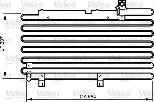 VALEO 814295 - Condensatore, Climatizzatore www.autoricambi360.it