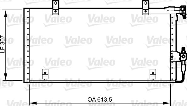 VALEO 814291 - Condensatore, Climatizzatore www.autoricambi360.it