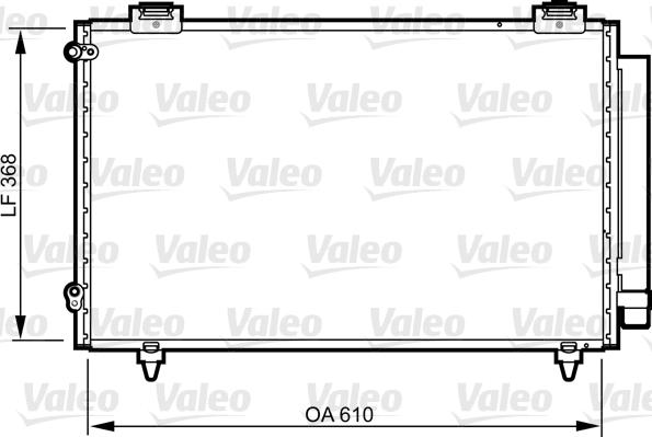 VALEO 814263 - Condensatore, Climatizzatore www.autoricambi360.it