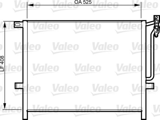 VALEO 814287 - Condensatore, Climatizzatore www.autoricambi360.it