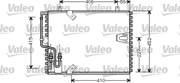 Valeo 816874 - Condensatore, Climatizzatore www.autoricambi360.it