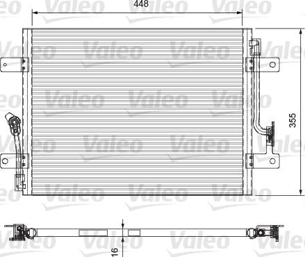 VALEO 818065 - Condensatore, Climatizzatore www.autoricambi360.it