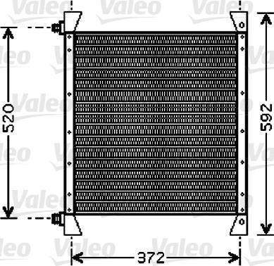 VALEO 818039 - Condensatore, Climatizzatore www.autoricambi360.it
