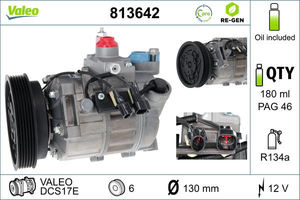 VALEO 813642 - Compressore, Climatizzatore www.autoricambi360.it