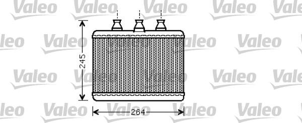 VALEO 812365 - Scambiatore calore, Riscaldamento abitacolo www.autoricambi360.it