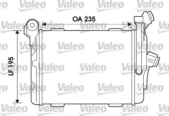 VALEO 817954 - Radiatore olio, Olio motore www.autoricambi360.it