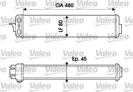 VALEO 817952 - Radiatore olio, Olio motore www.autoricambi360.it