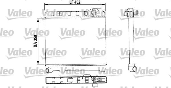 VALEO 883684 - Radiatore, Raffreddamento motore www.autoricambi360.it