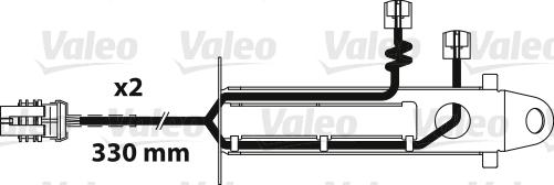 VALEO 882329 - Contatto segnalazione, Usura past. freno / mat. d'attrito www.autoricambi360.it