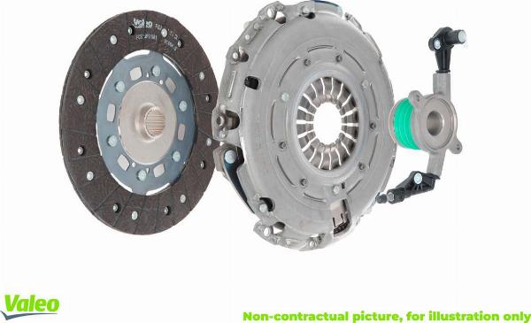 VALEO 834594 - Kit frizione www.autoricambi360.it