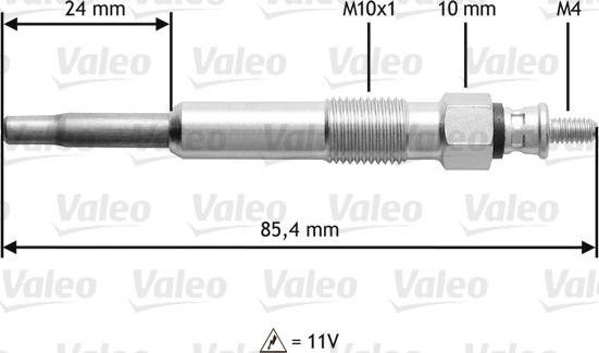 VALEO 345105 - Candeletta www.autoricambi360.it