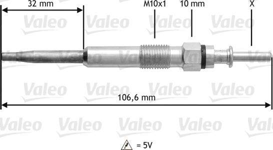 VALEO 345134 - Candeletta www.autoricambi360.it