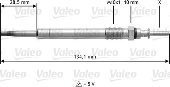 VALEO 345200 - Candeletta www.autoricambi360.it