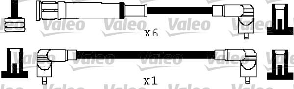 VALEO 346576 - Kit cavi accensione www.autoricambi360.it