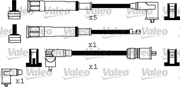 VALEO 346573 - Kit cavi accensione www.autoricambi360.it
