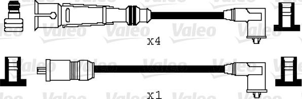 VALEO 346072 - Kit cavi accensione www.autoricambi360.it