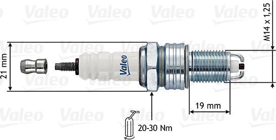 VALEO 246859 - Candela accensione www.autoricambi360.it