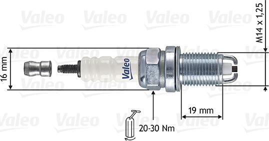 VALEO 246850 - Candela accensione www.autoricambi360.it