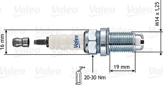 VALEO 246869 - Candela accensione www.autoricambi360.it