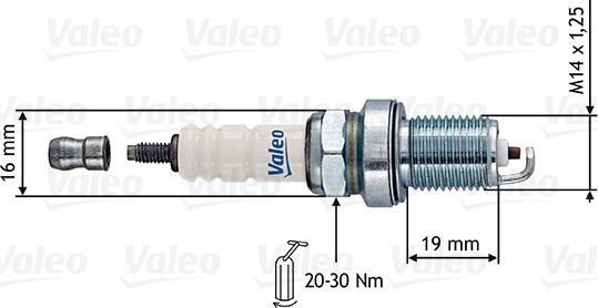Valeo 246871 - Candela accensione www.autoricambi360.it