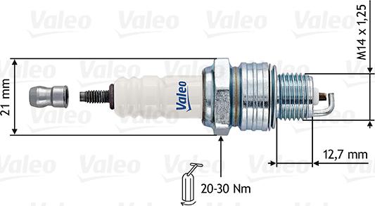VALEO 246878 - Candela accensione www.autoricambi360.it