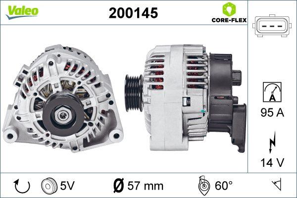 VALEO 200145 - Elettromagnete, Motore d'avviamento www.autoricambi360.it