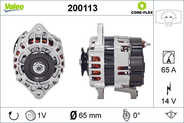 VALEO 200113 - Alternatore www.autoricambi360.it