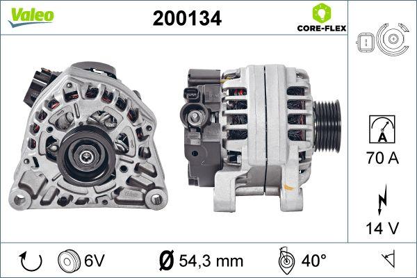 VALEO 200134 - Alternatore www.autoricambi360.it