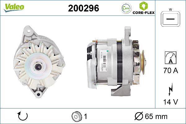 VALEO 200296 - Alternatore www.autoricambi360.it