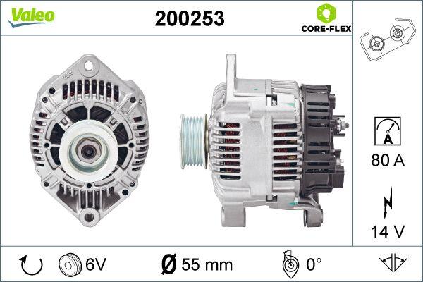 VALEO 200253 - Alternatore www.autoricambi360.it