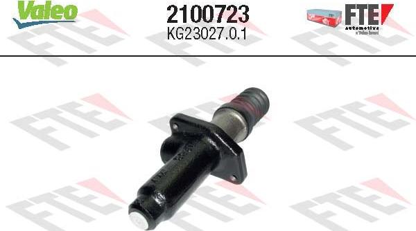 VALEO 2100723 - Cilindro trasmettitore, Frizione www.autoricambi360.it
