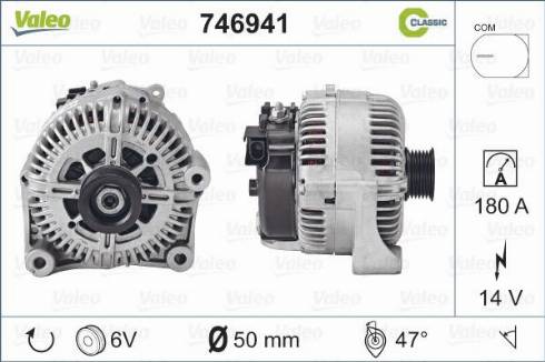 VALEO 746941 - Alternatore www.autoricambi360.it