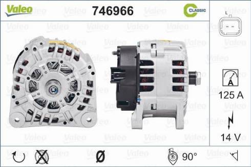 VALEO 746966 - Alternatore www.autoricambi360.it