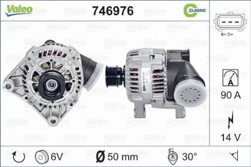 VALEO 746976 - Alternatore www.autoricambi360.it