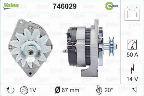 Valeo 746029 - Alternatore www.autoricambi360.it