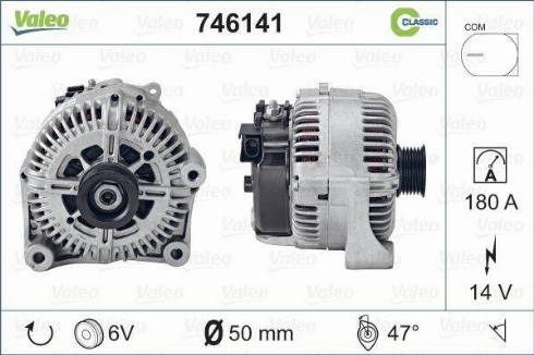 VALEO 746141 - Alternatore www.autoricambi360.it