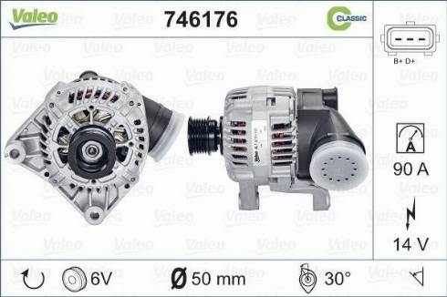 VALEO 746176 - Alternatore www.autoricambi360.it
