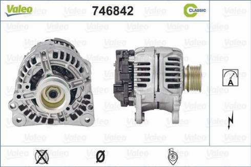 VALEO 746842 - Alternatore www.autoricambi360.it