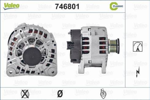 VALEO 746801 - Alternatore www.autoricambi360.it