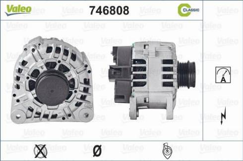VALEO 746808 - Alternatore www.autoricambi360.it