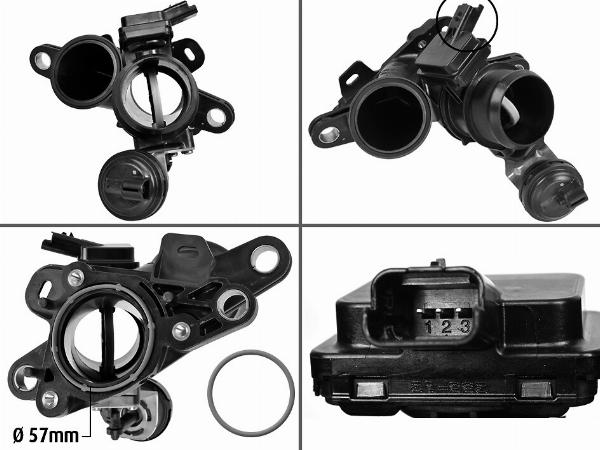 VALEO 700440 - Corpo farfallato www.autoricambi360.it