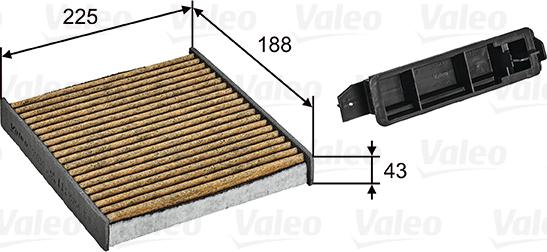VALEO 701030 - Filtro, Aria abitacolo www.autoricambi360.it