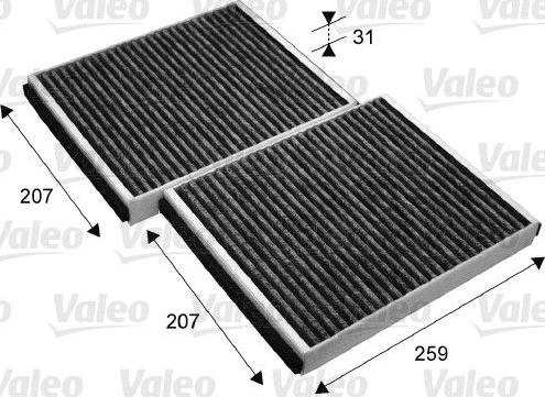 VALEO 715690 - Filtro, Aria abitacolo www.autoricambi360.it