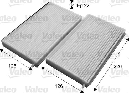 VALEO 715657 - Filtro, Aria abitacolo www.autoricambi360.it
