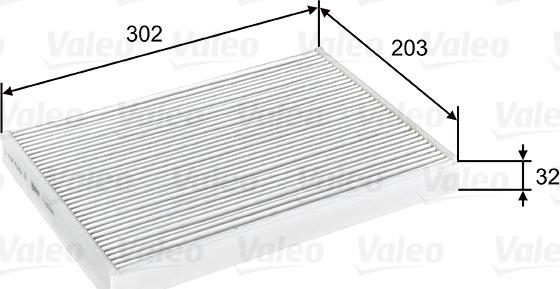 VALEO 716068 - Filtro, Aria abitacolo www.autoricambi360.it