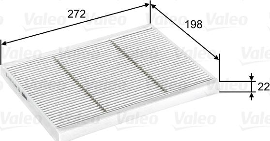 VALEO 716067 - Filtro, Aria abitacolo www.autoricambi360.it