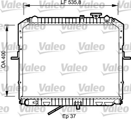 VALEO 734990 - Radiatore, Raffreddamento motore www.autoricambi360.it