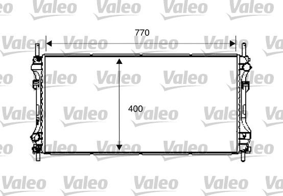 VALEO 734292 - Radiatore, Raffreddamento motore www.autoricambi360.it